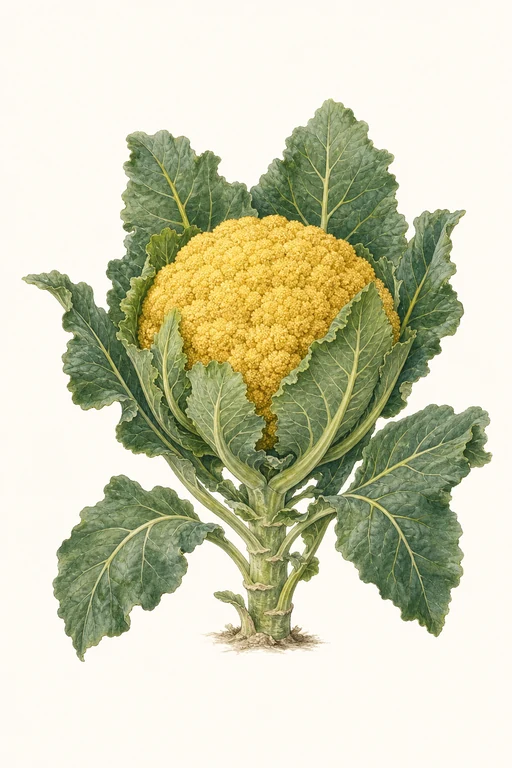 Botanical illustration of Sun King