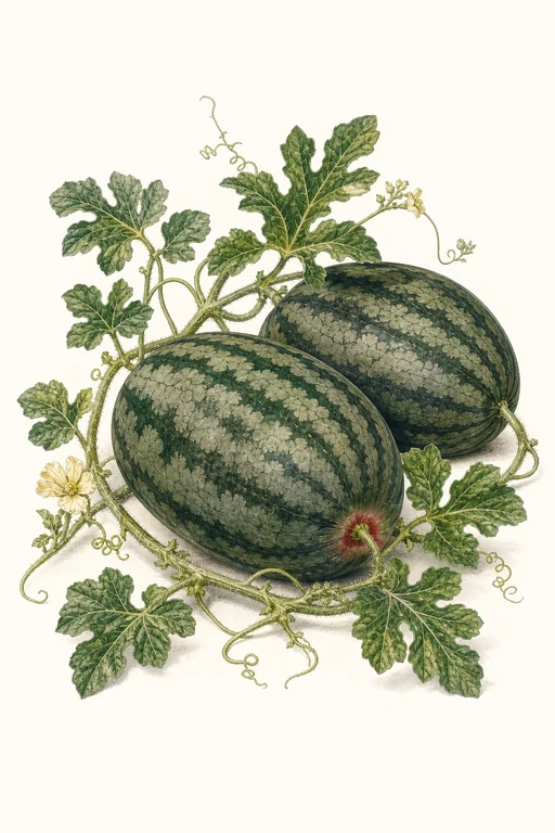 Botanical illustration of Charleston Grey