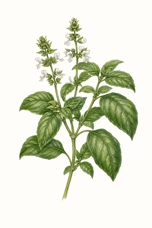Botanical illustration of Purly