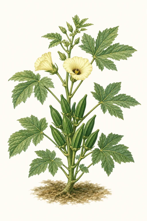 Botanical illustration of Minicoy