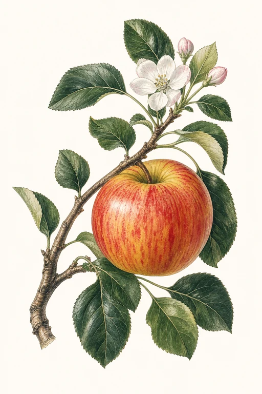 Botanical illustration of Holstein