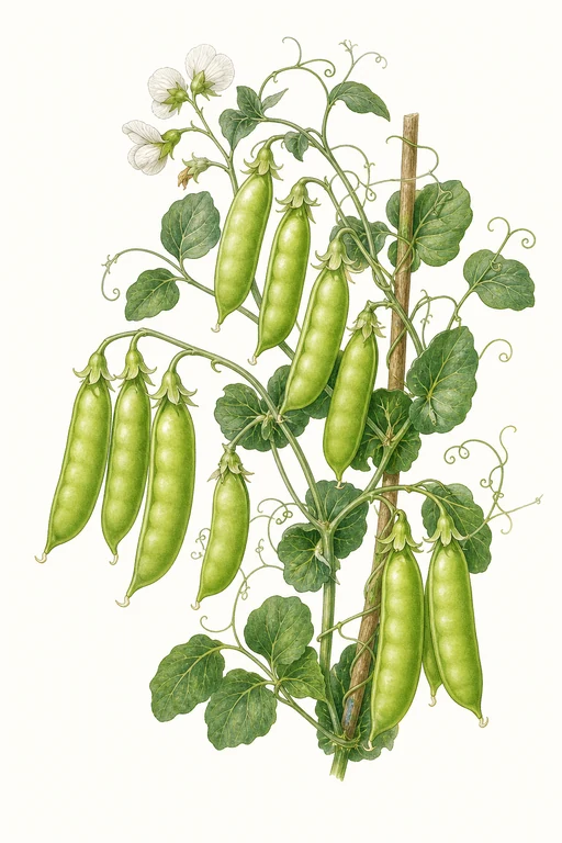 Botanical illustration of Sugar Star