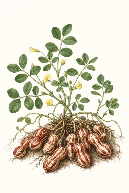 Botanical illustration of Texas Red And White