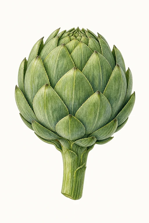 Botanical illustration of Giant Green