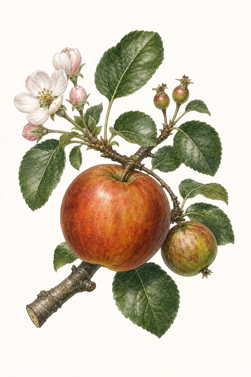 Botanical illustration of Smokehouse