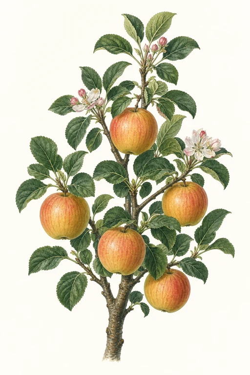 Botanical illustration of Suntan
