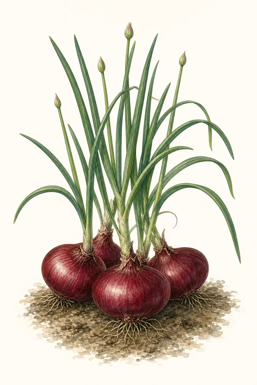 Botanical illustration of Red Zeppelin