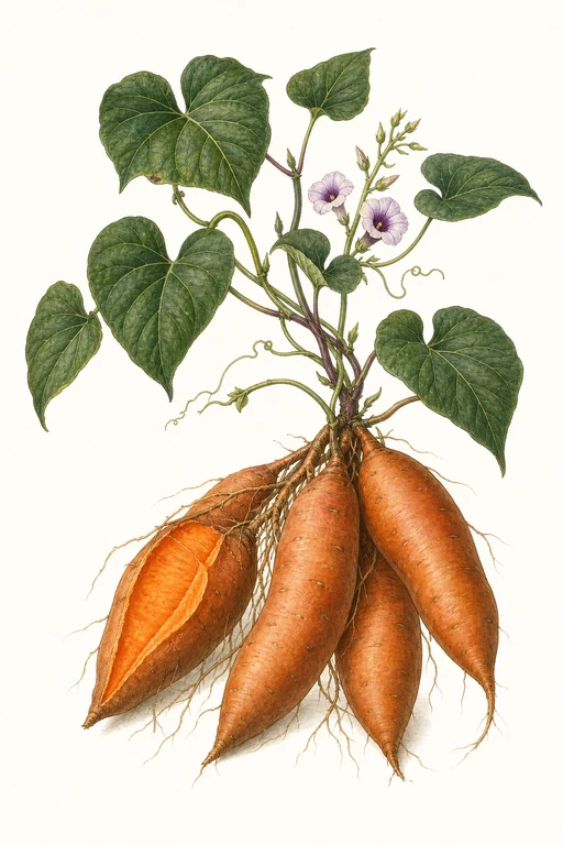 Botanical illustration of South Queen