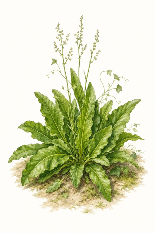 Botanical illustration of Green Passers