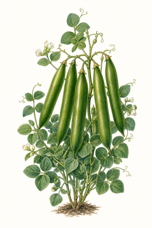 Botanical illustration of Jade