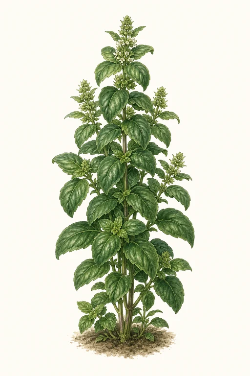 Botanical illustration of Everleaf Emerald Towers